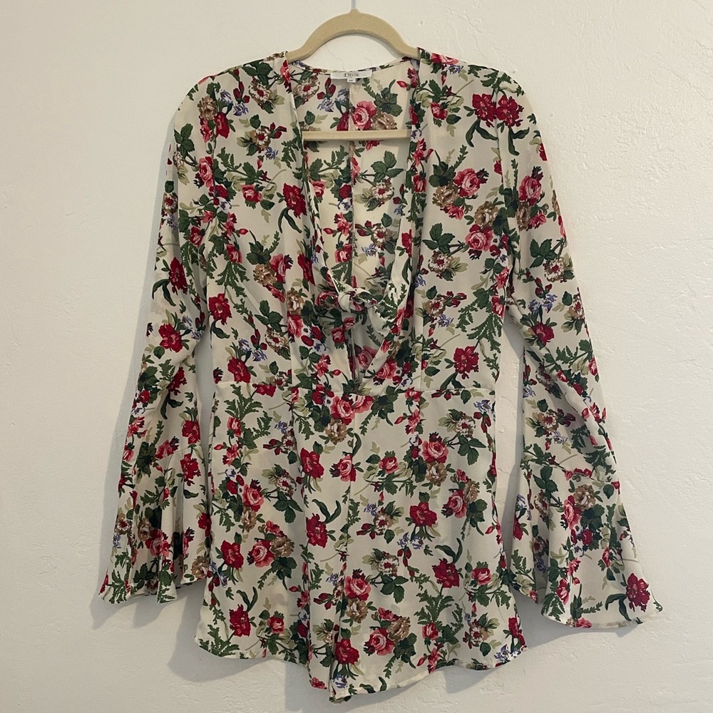 Size medium floral playsuit